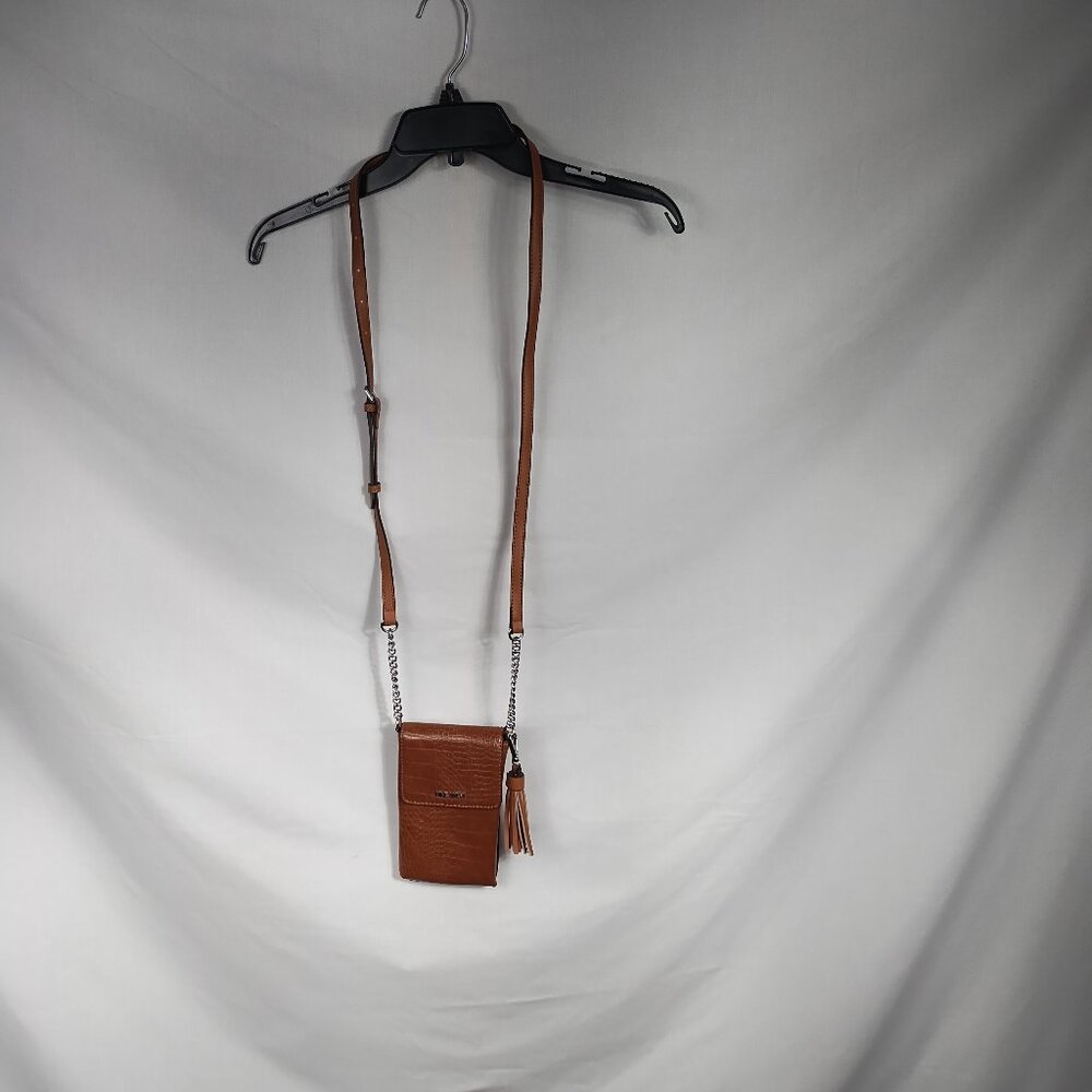 Nine West Women’s Chic Brown Crossbody Bag with Tassel - Picture 1 of 11